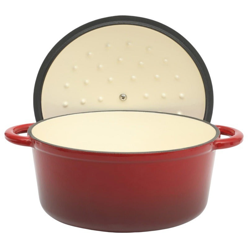 Enamel Cast Iron Soup & Stew Pot