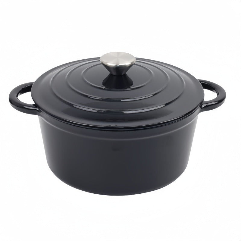 Enamel Cast Iron Soup & Stew Pot