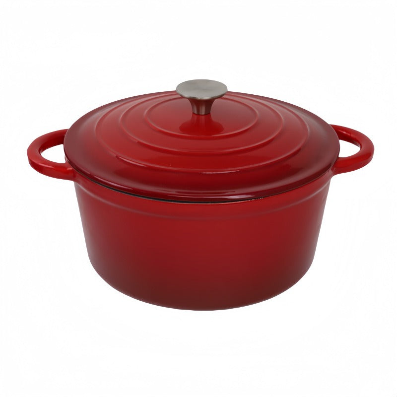 Enamel Cast Iron Soup & Stew Pot