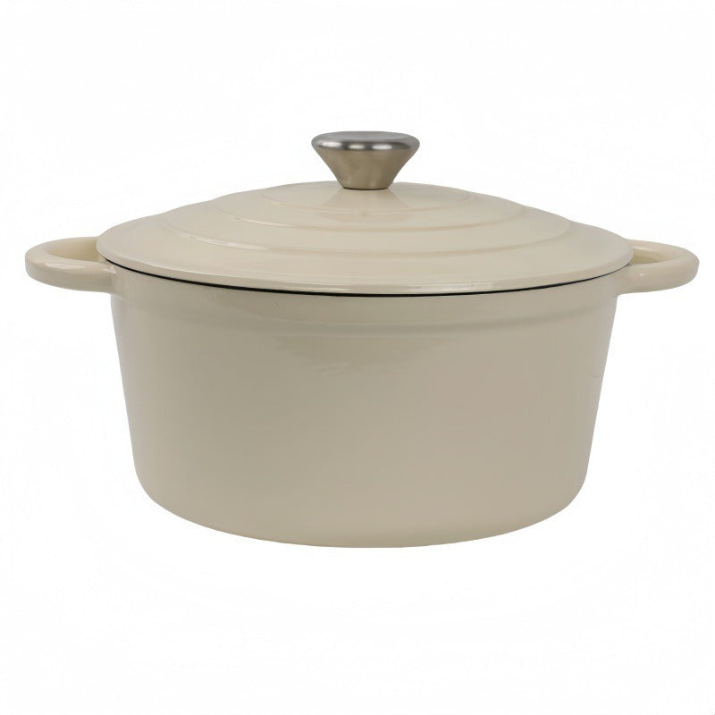 Enamel Cast Iron Soup & Stew Pot