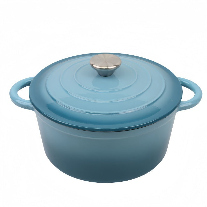 Enamel Cast Iron Soup & Stew Pot