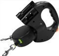 360 Swivel Dual Pet Dog Walking Leash - multiple color options