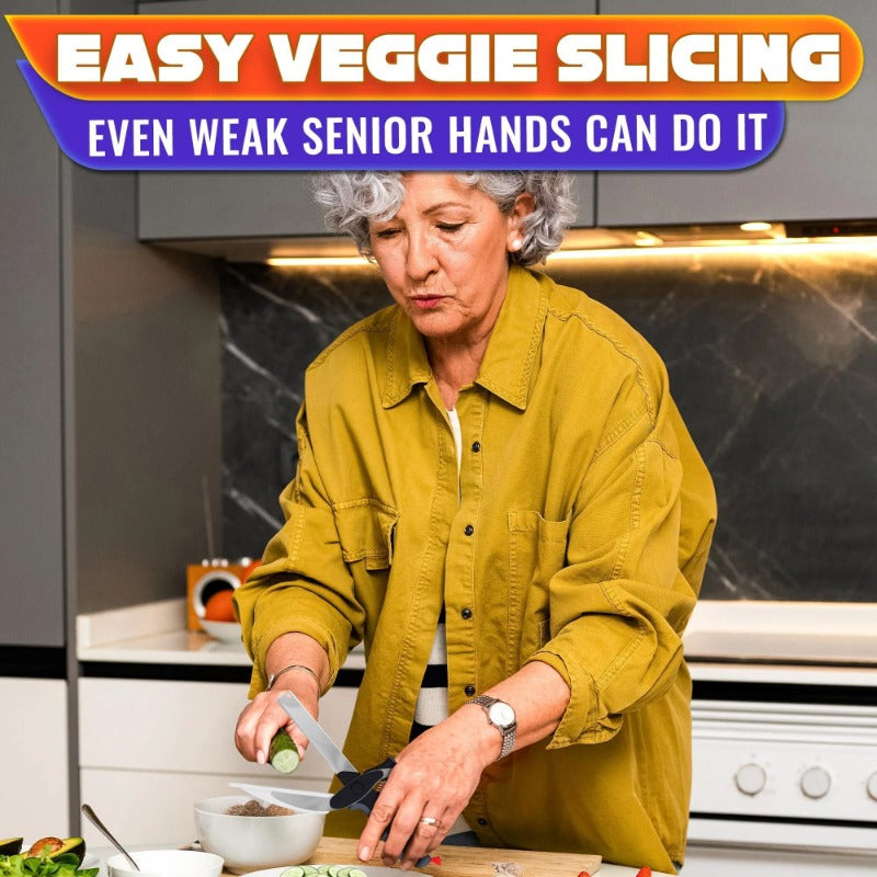 2-in-1 Kitchen Scissors Cutting Board Knife