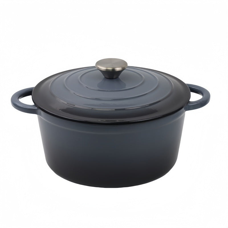 Enamel Cast Iron Soup & Stew Pot