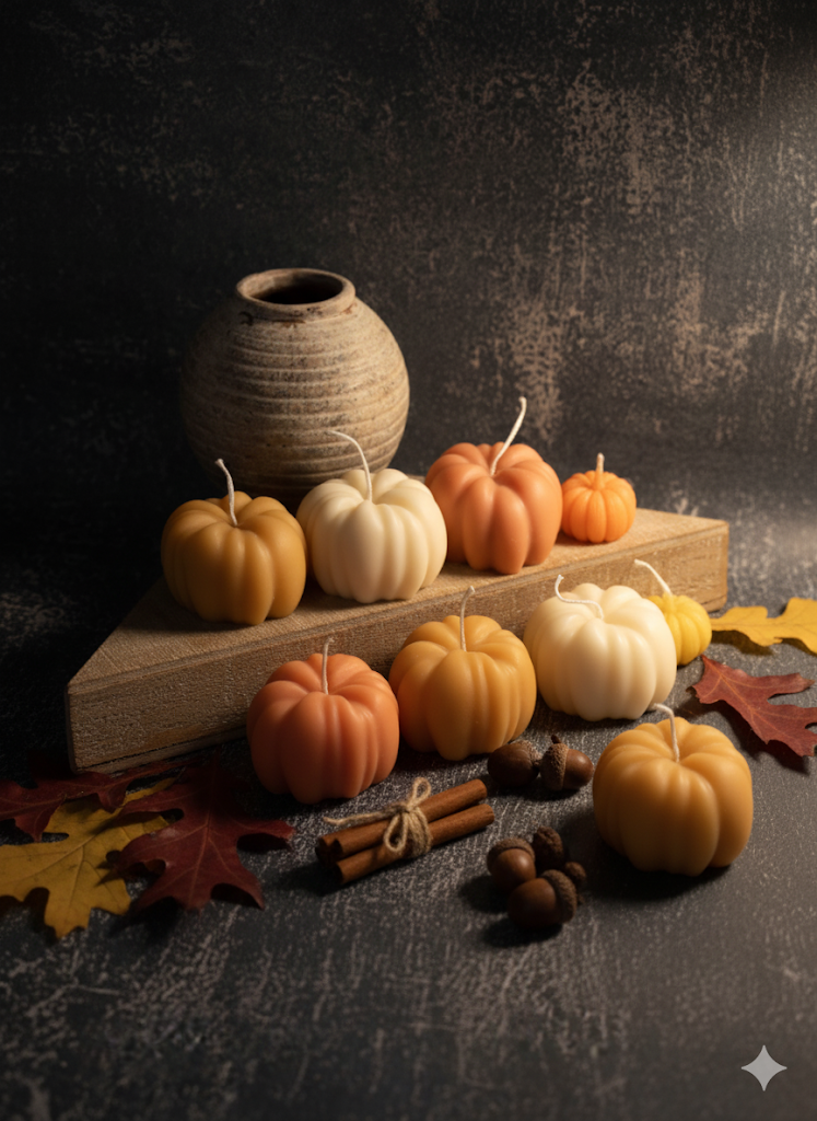 Autumn Pumpkin Handmade Soy Wax Candle