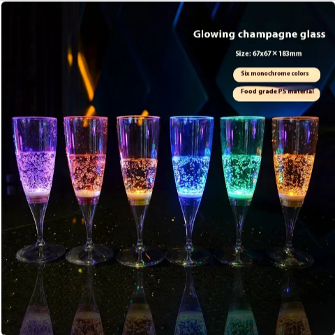 Christmas LED Cocktail Glass Set