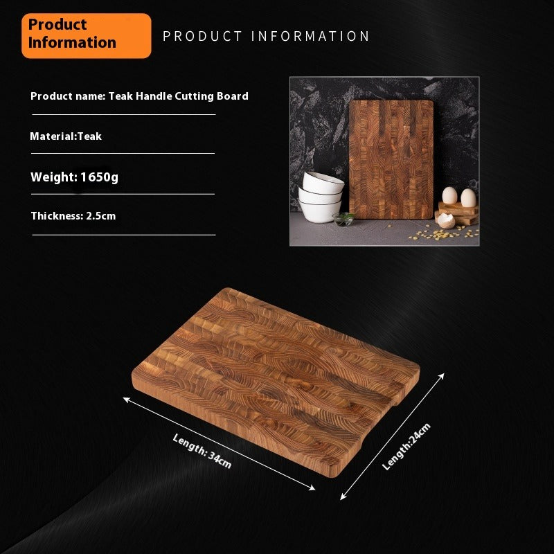 Solid Wood Chopping Board Thickened