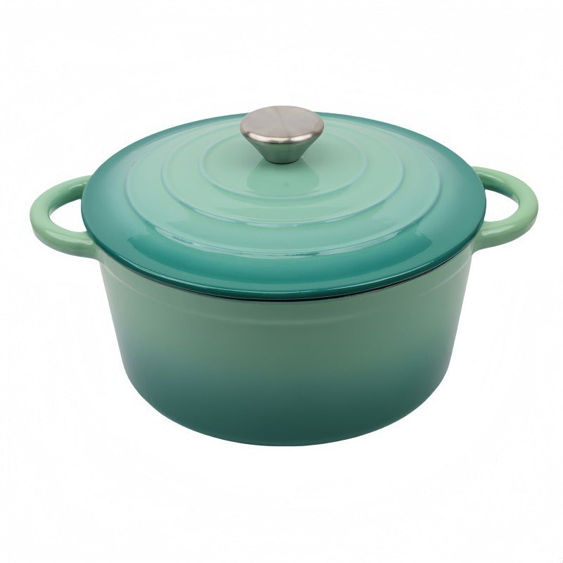 Enamel Cast Iron Soup & Stew Pot