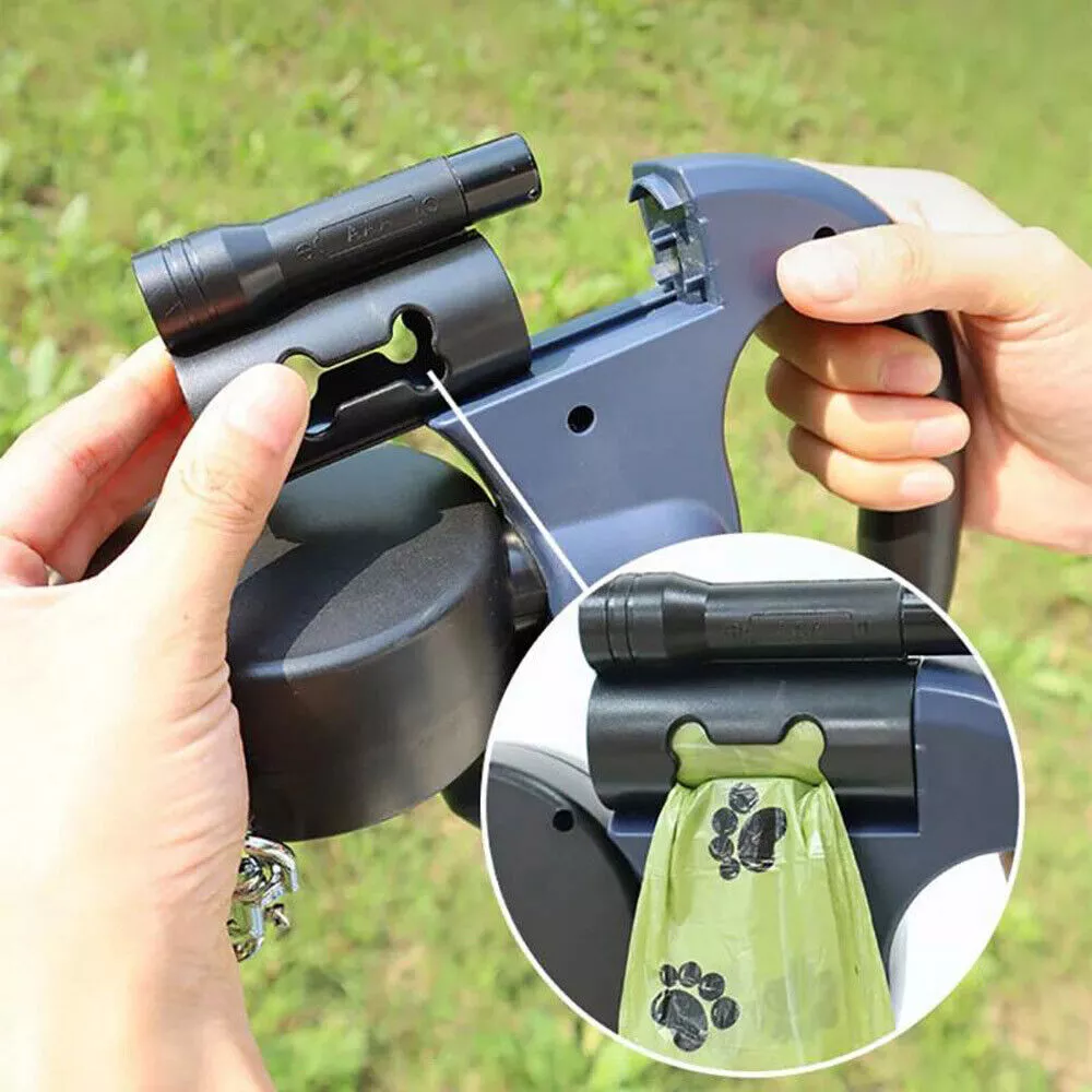 360 Swivel Dual Pet Dog Walking Leash