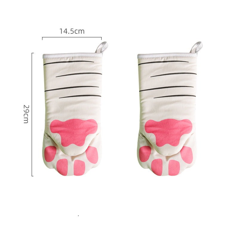 High-Temperature Resistant Microwave Oven Gloves