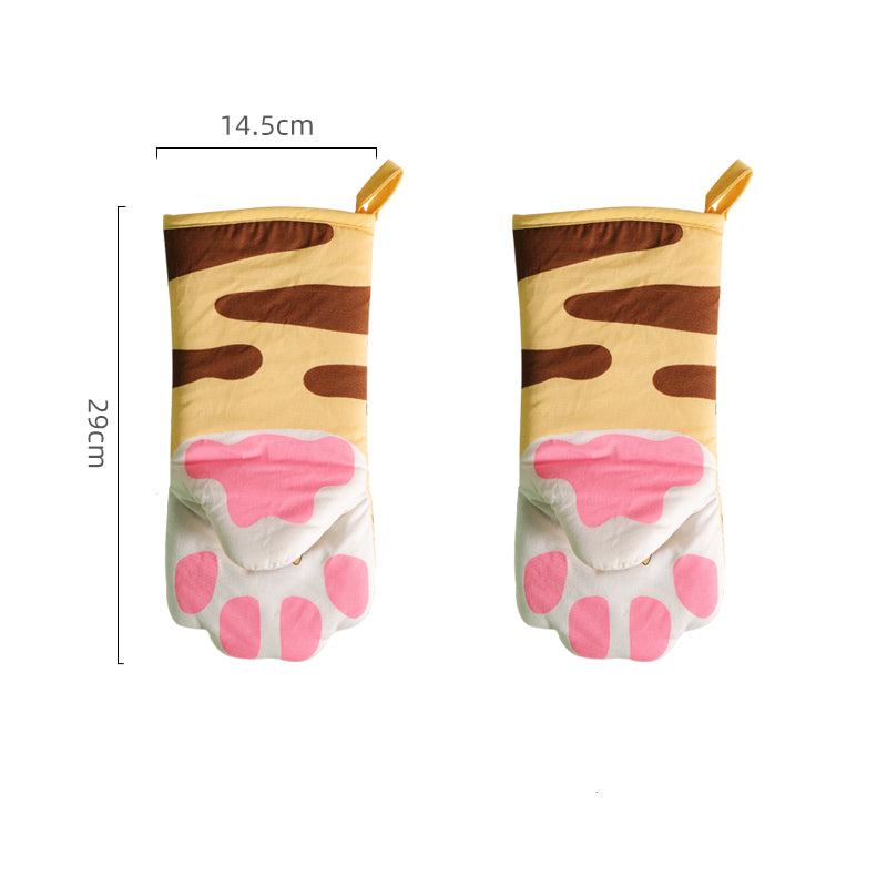 High-Temperature Resistant Microwave Oven Gloves