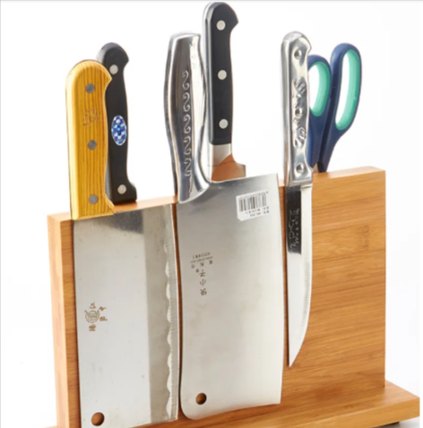 Magnetic Wooden Knife Holder