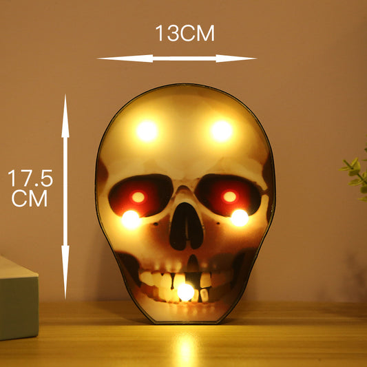 Halloween LED Pumpkin and Bat String Lights Decor
