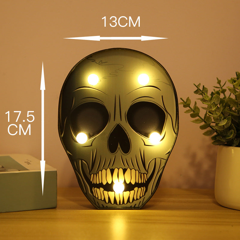 Halloween LED Pumpkin and Bat String Lights Decor