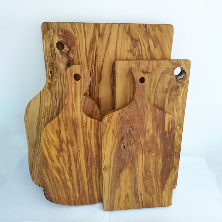 Solid Wood Cutting Board, Irregular 30x15cm