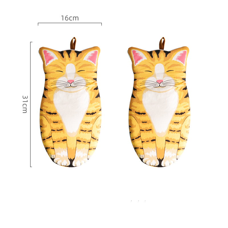 High-Temperature Resistant Microwave Oven Gloves